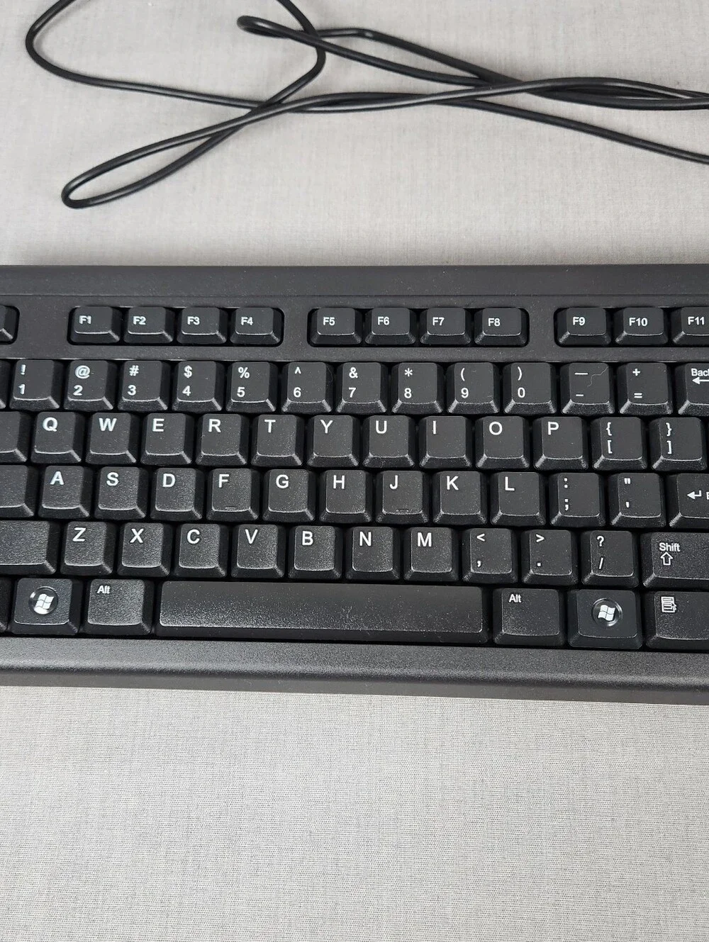 Targus USB Wired Keyboard Standard Size Black AKB30US New BUS0067 With Box